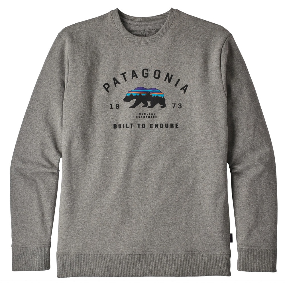 Patagonis M's Arched Fitz Roy Bear Uprisal Crew Sweatshirt